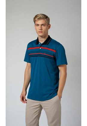Polo Para Hombre Verde Marca L&H Ref. 4K121002