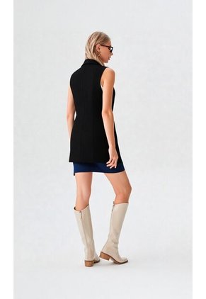 Chaleco Para Mujer Negro Marca L&H Ref. 4V425037