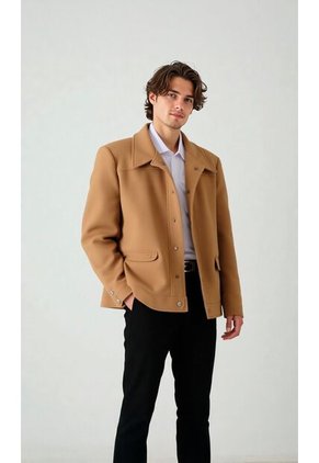 Chaqueta Para Hombre Taupe Marca L&H Ref. 4V108006