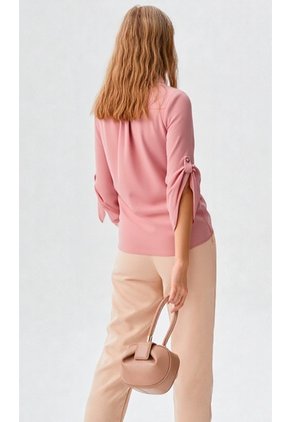Blusa Para Mujer Manga 3/4 Rosado Marca L&H Ref. 1F412617