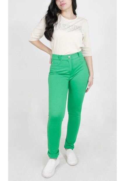 Pantalon Para Mujer Verde Marca L&H Ref. 1F407218