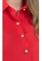 Blusa Para Mujer Manga 3/4 Rojo Marca L&H de L&H