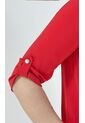 Blusa Para Mujer Manga 3/4 Rojo Marca L&H de L&H
