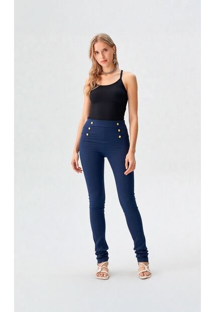Leggins Para Mujer Azul Marca L&H