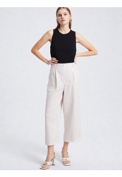 Capri Para Mujer Cafe Marca L&H
