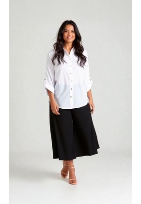 Blusa Para Mujer Manga 3/4 Crudo Marca L&H Ref. 1F412617