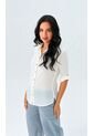 Blusa Para Mujer Manga 3/4 Crudo Marca L&H Ref. 1F412617 de L&H