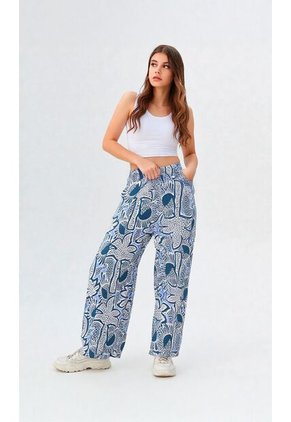 Capri Para Mujer Azul Marca L&H Ref. 2J426058