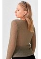 Camiseta Para Mujer Manga Larga Beige Marca L&H Ref. 1F409544 de L&H