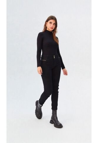 Jean Para Mujer Negro Marca L&H L&H