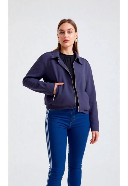 Chaqueta Para Mujer Azul Marca L&H