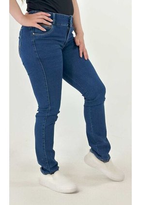 Jean Para Mujer Azul Medio Marca L&H