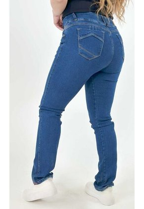 Jean Para Mujer Azul Medio Marca L&H