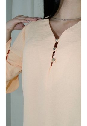 Blusa Para Mujer Manga 3/4 Coral Marca L&H