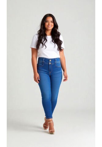 Jean Para Mujer. Azul Marca L&H Ref. 1Ab607002 L&H