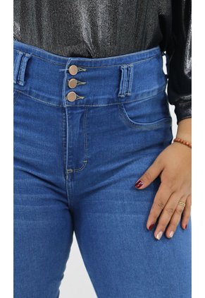 Jean Para Mujer. Azul Marca L&H Ref. 1Ab607002