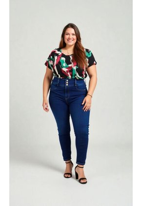 Jean Para Mujer. Azul Marca L&H Ref. 1Ab607002