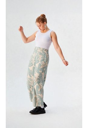 Pantalon Para Mujer Verde Marca L&H Ref. 1F407250