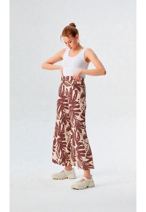 Pantalon Para Mujer Cafe Marca L&H Ref. 1F407250