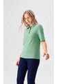 Camiseta Para Mujer Manga 3/4 Verde Marca L&H Ref. 1F409503 de L&H