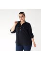 Blusa Para Mujer. Manga 3/4 Negro Marca L&H Ref. 1F612172 de L&H