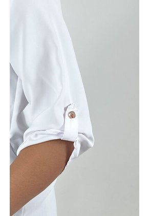 Blusa Para Mujer Manga 3/4 Blanco Marca L&H Ref. 1F412617