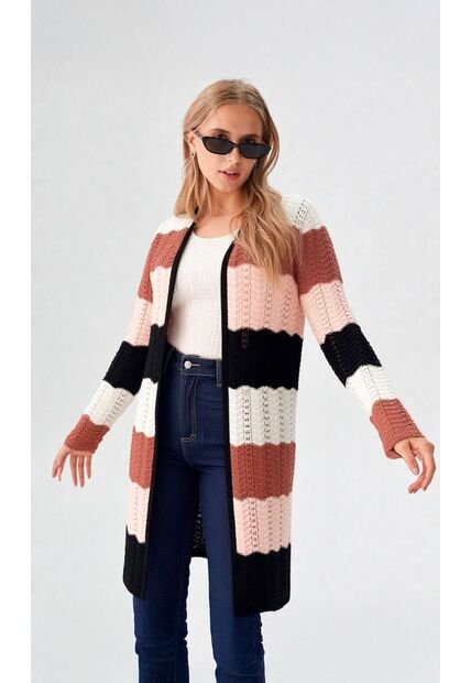 Chilango Para Mujer Manga Larga Negro Marca L&H Ref. 4E436009