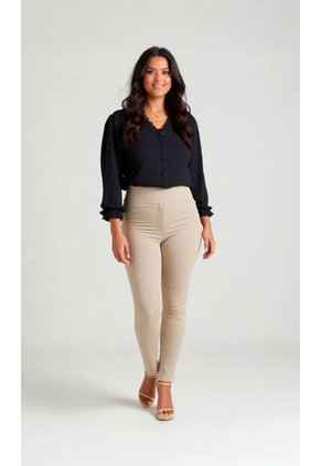 Leggins Para Mujer. Taupe Marca L&H Ref. 1F623015