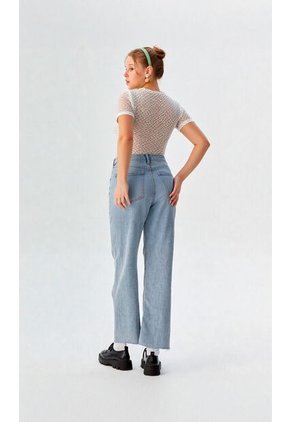 Camiseta Para Mujer Manga Corta Blanco Marca L&H Ref. 2J409117