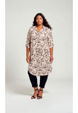 Bluson Para Mujer. Manga 3/4 Beige Marca L&H Ref. 7D624022 L&H