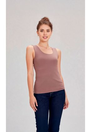 Camiseta Para Mujer Beige Marca L&H Ref. 1F409530