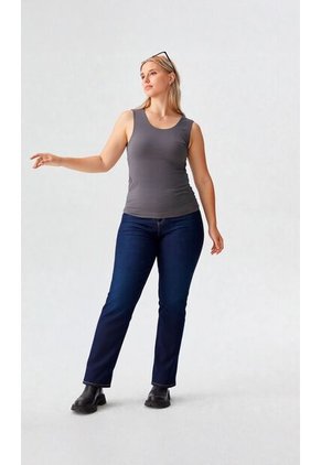 Camiseta Para Mujer Gris Oscuro Marca L&H Ref. 1F409530