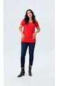 Camiseta Para Mujer Manga Corta Rojo Marca L&H Ref. 1F409515 de L&H