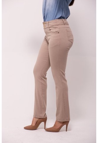 Jean Para Mujer Cafe Marca L&H Ref. 8S407018 L&H