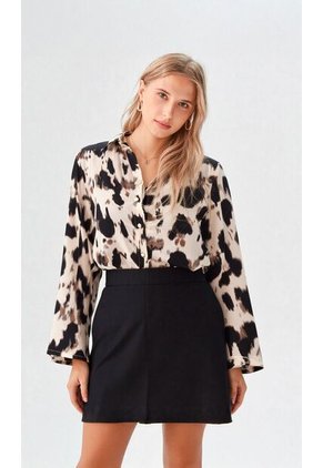 Blusa Para Mujer Manga 3/4 Negro Marca L&H Ref. 1F412699