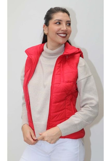Chaleco Para Mujer Rojo Marca L&H