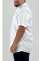 Camisa Para Hombre Manga Corta Blanco Marca L&H de L&H