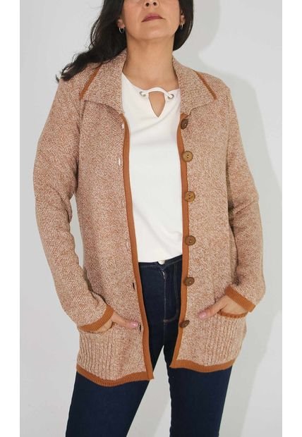 Saco Para Mujer Taupe Marca L&H