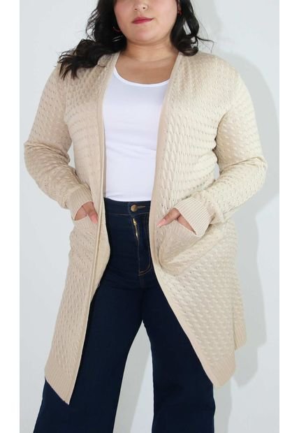 Chilango Para Mujer. Manga Larga Beige Marca L&H