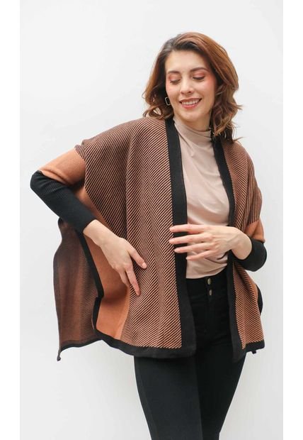 Capa Para Mujer Negro Marca L&H