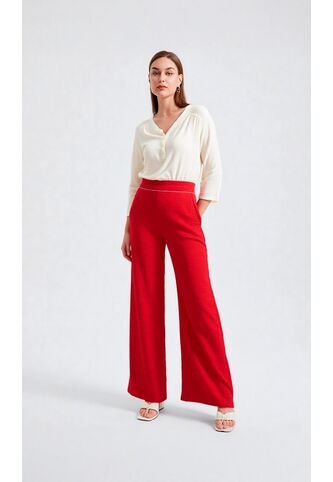 Pantalon Para Mujer Rojo Marca L&H Ref. 1Y407002 L&H
