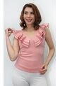 Blusa Para Mujer Manga Sisa Rosado Marca L&H de L&H
