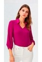 Blusa Para Mujer Manga 3/4 Morado Marca L&H Ref. 5P412287 de L&H