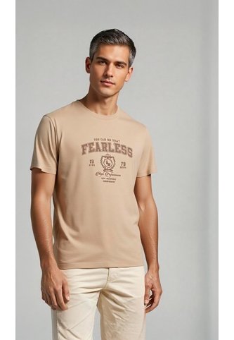 T-Shirt Para Hombre Beige Marca L&H Ref. 4K119005 L&H