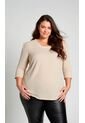 Camiseta Para Mujer. Beige Marca L&H Ref. 2J609094 de L&H