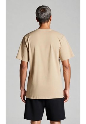 T-Shirt Para Hombre Beige Marca L&H Ref. 4K119005