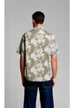 Camisa Para Hombre Manga Corta Beige Marca L&H Ref. 7Y101234 de L&H