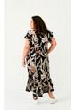 Vestido Para Mujer. Manga Corta Negro Marca L&H Ref. 1Y617020 de L&H