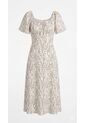 Vestido Para Mujer Manga Corta Cafe Marca L&H Ref. 1Y417034 de L&H
