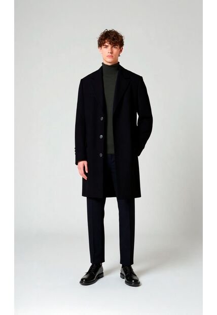 Gaban Para Hombre Negro Marca L&H Ref. 4V108011